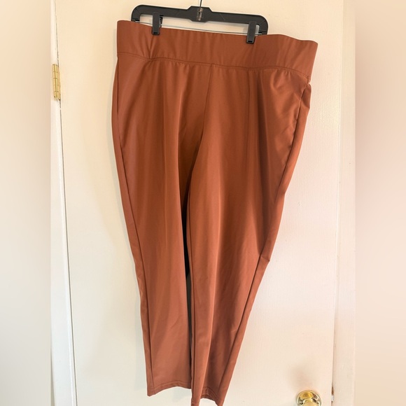 Fashion Nova Rust Trousers - Picture 2 of 3
